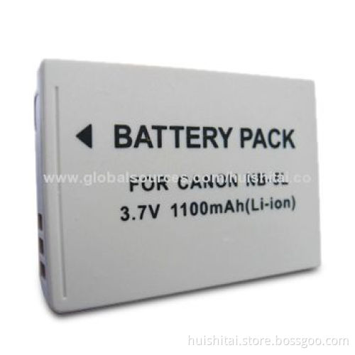 Digital Camera Battery for Canon, with 3.7V Voltage and 1,200mAh Capacity